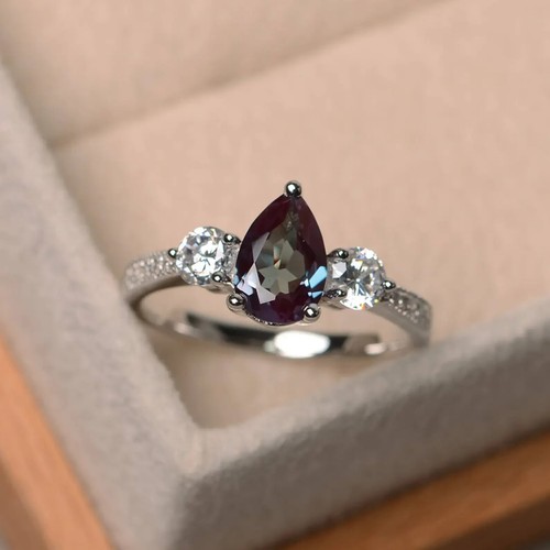 Alexandrit versprechen ring - versprechen,