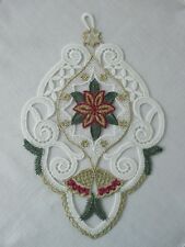 Fensterbild Plauener Spitze Glocken - Mandala