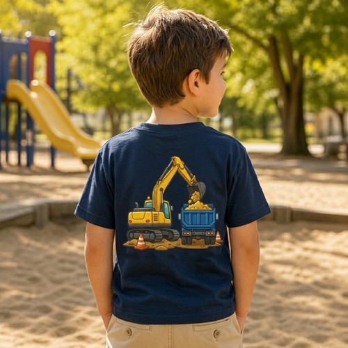 Construction digger work - digger,