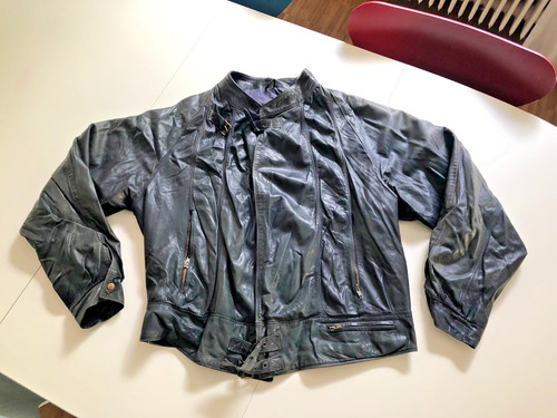 Ruffo lederjacke herren - herren, dkl