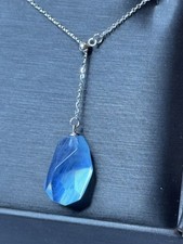 Kette Anhänger Aquamarin 925