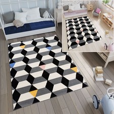 Teppich Kurzflor Geometrisches