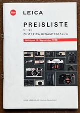 Leica Preisliste Nr 20 ab