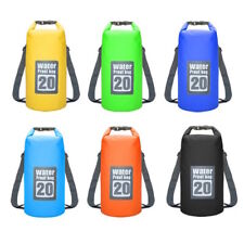Drybag Seesack Packsack Tasche Rollbeutel Rucksack wasserdicht Gr. 10L, 15L, 20L