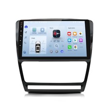 6+128GB Android Radio Carplay Bluetooth Navi DAB+ Für Skoda Octavia 2008-2013