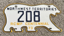 Canada Nummernschild Northwest