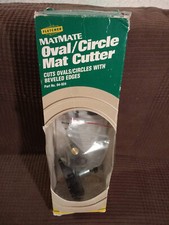 FLETCHER Matmate 04-924 Oval/Rund-Passepartoutschneider mit 5 Klingen & Manual