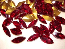 ROT Strasssteine Glitzersteine