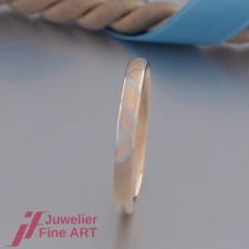 DEITER - Trauring / Partnerring / Ehering - 18K/750 Gelbgold / 950 Platin