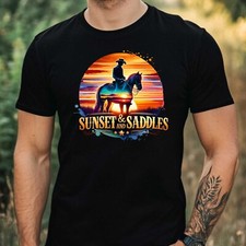 Mens Wild West Cowboy Print