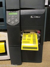 Zebra Z4M Plus Z4MAA-200E-5000 Thermal Barcode Label Printer Rewinder POS RS232
