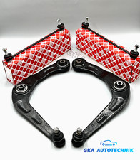 2x Querlenker + 2x FEBI Koppelstange vorne für Peugeot 206 206+ cc