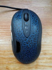 Logitech G5 Maus, blauer Griff