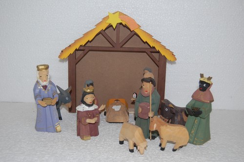 Weihnachtskrippe mit
