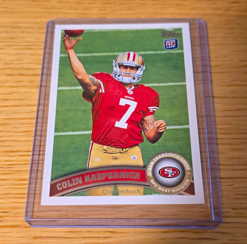 Topps colin kaepernick rookie - topps,