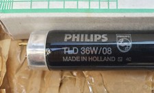 7 Stück Philips TLD 36W/08 UV Lampe Schwarzlicht Röhre 120cm
