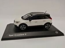 [NEU] Modellauto OPEL Crossland X 1:43 weiß/schwarz Sammlermodell OC11017