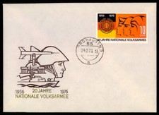 DDR FDC 1976 NVA NAT