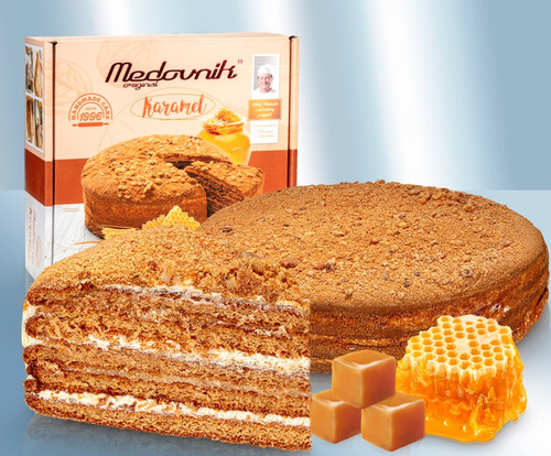 Honigkuchen medovnik mit - „medovnik“,