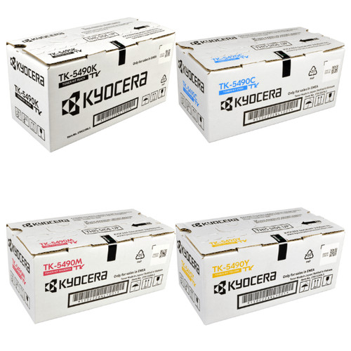 Kyocera 5490 cmyk set - cmyk,