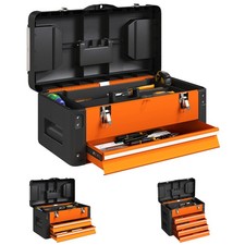 Werkzeugkiste leer, Werkzeugkasten mit Schublade