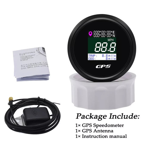 52mm digital gps tacho für - 52mm,