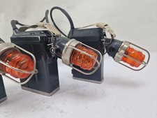 Neuwertige SAARBERG Akku Kulilampe Warnlampe CEAG MLC5.1