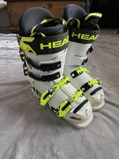 Head Junior Race Skischuh Raptor 90 RS Kinder Größe 23.0-23.5 weiß neongrün