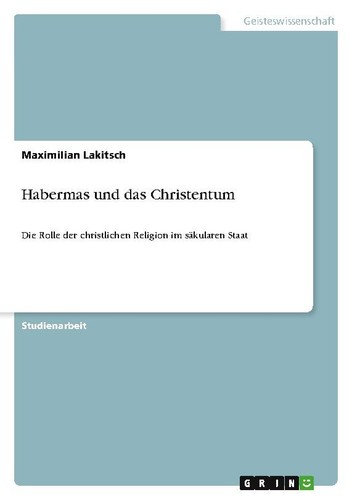 Habermas und das - , christentum