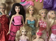 Barbie My Scene Fashion Fever Raquelle Fashionistas Holiday Spy Mermaid Doll Lot
