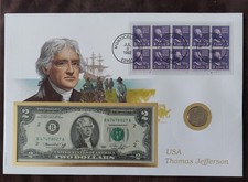 Banknotenbrief - USA - Thomas