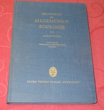 Grundriss der Allgemeinen Zoologie   von Alfred Kühn