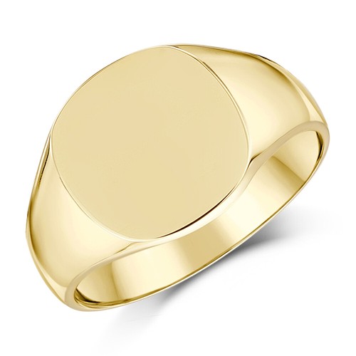9ct gelbgold herren cushion - 9ct,