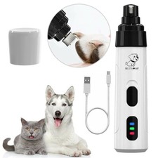 Krallenschleifer für Hund Katzen, Elektrische Nagelfeile Haustier Nagelschleifer