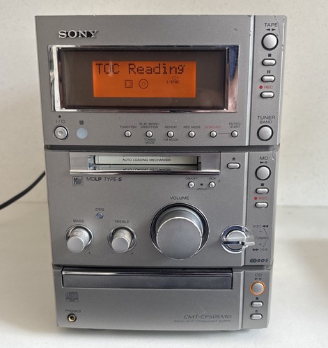 Sony cmt cp505md micro hifi - sony,