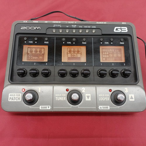 Zoom multieffektprozessor - zoom, g3