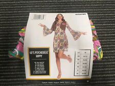 Kostüm Hippy Hippie 60er Karneval Damen Gr. M 36/38