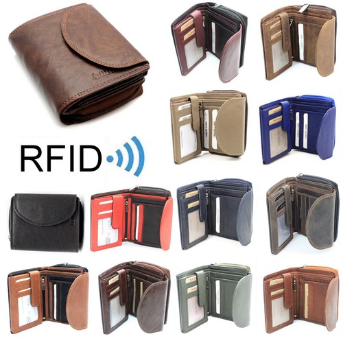 Rfid schutz geldbörse - geldbörse, damen