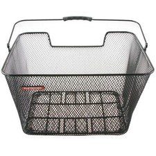 Pletscher Fahrrad Hinterrad Korb System Engmaschig Schwarz Stahl Hinten Gepäck