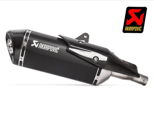 Endrohr akrapovic titan - akrapovic, black