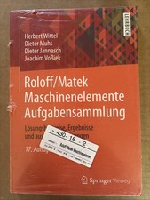 Roloff/Matek Maschinenelemente