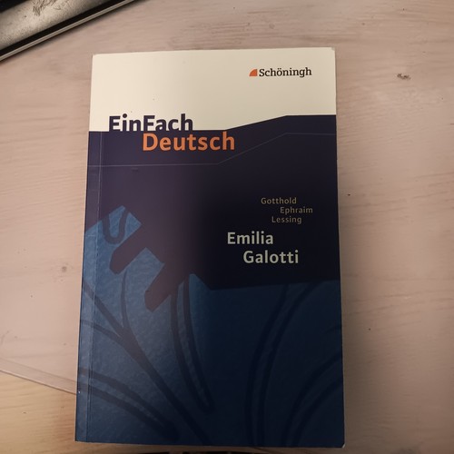 Emilia galotti ein fach - ein,
