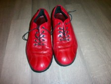 Ecco Leder Schuhe Gr. 38 Sneaker Loafer Halbschuhe Mokassins Schnürung wie neu