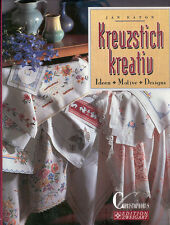 Jan Eaton, Kreuzstich kreativ, Ideen Motive Designs, Sticken Stickerei, 1994