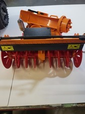 Schneefräse funktionsfähig + 1 Achs Hänger für Carson Unimog M1:12