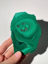 grüne Malachit-Scheibe