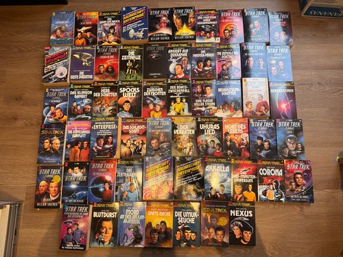 Star trek bücher - trek, konvolut