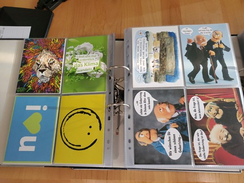 Grosse postkarten sammlung - postkarten,