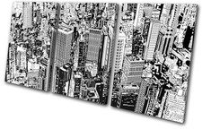 Illustration Stadtbild