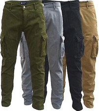 Herren Thermo Cargo Hose Gefüttert Outdoor Arbeitshose Winter  warm gefüttert 4